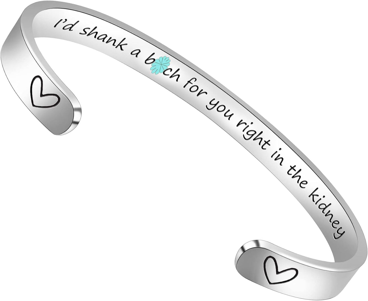 Btysun Inspirational Bracelets for Women - Thoughtful Gifts for Mother's Day, Graduation, and Birthdays - Personalized Cuff Bangles and Friendship Jewelry