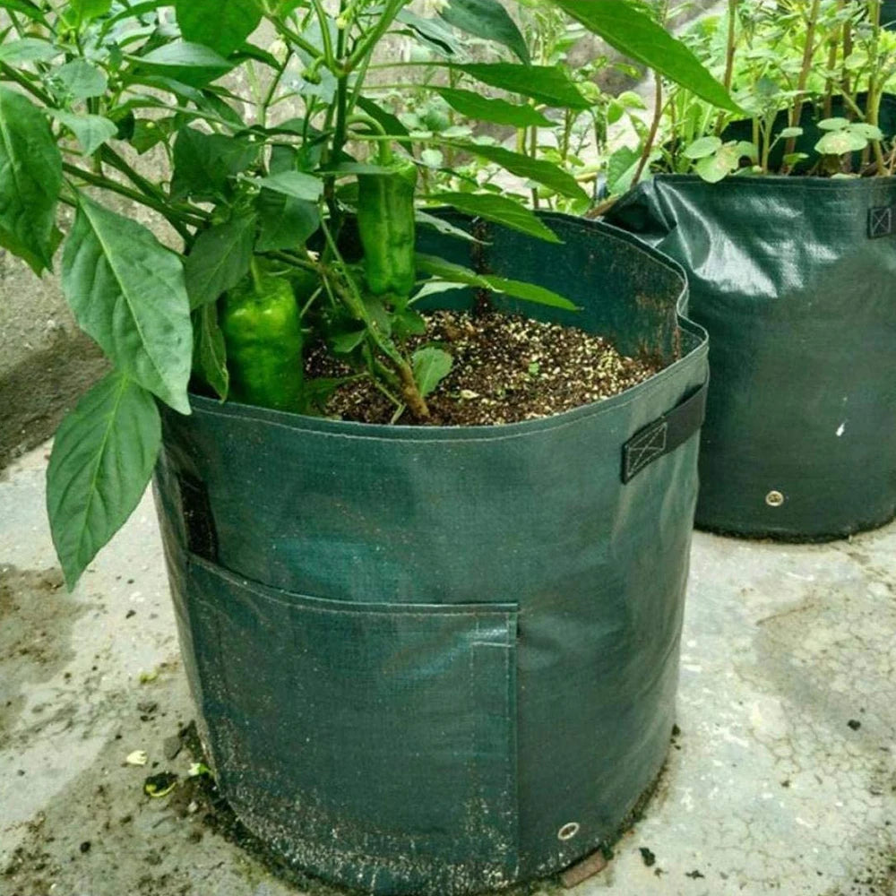Potato Grow Container Bag DIY Planter PE Fabrics D30 Tools