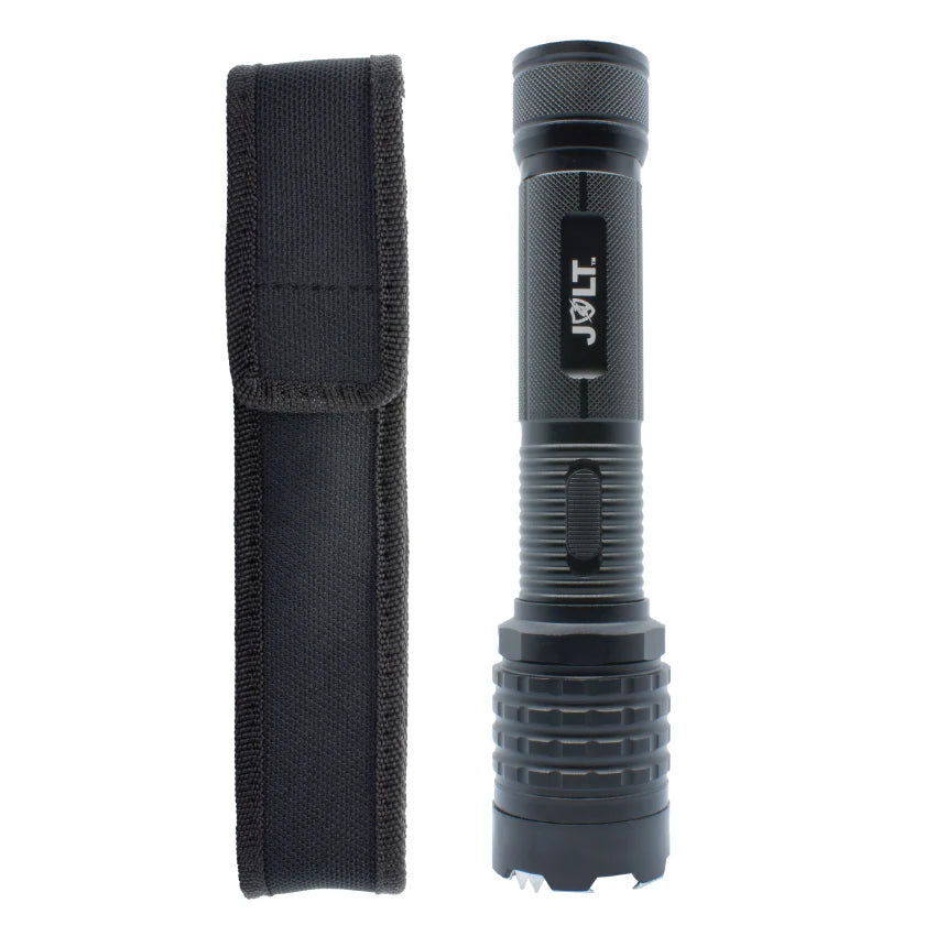 Jaws Tactical 96,000,000 Stun Flashlight with Rechargeable Features