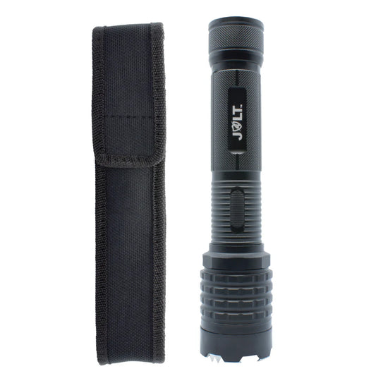 Jaws Tactical 96,000,000 Stun Flashlight with Rechargeable Features