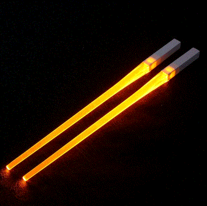 Glowing Galaxy Chopsticks - Inside The Bars