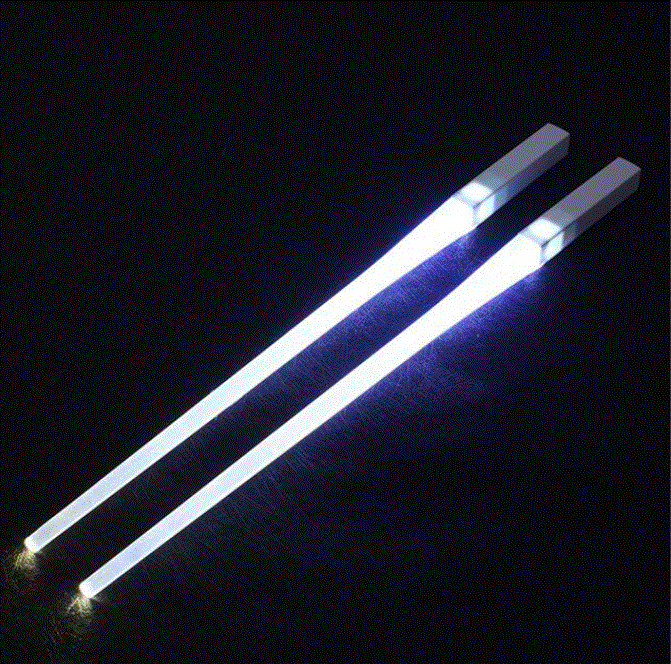 Glowing Galaxy Chopsticks - Inside The Bars