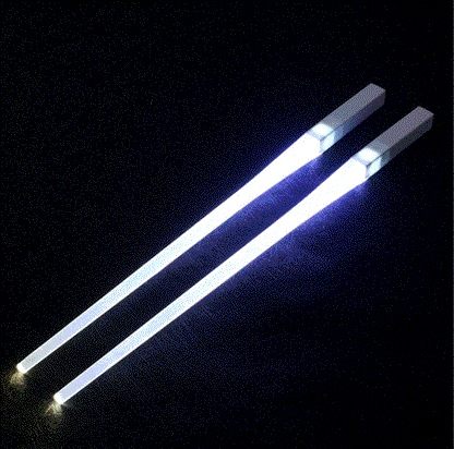 Glowing Galaxy Chopsticks - Inside The Bars