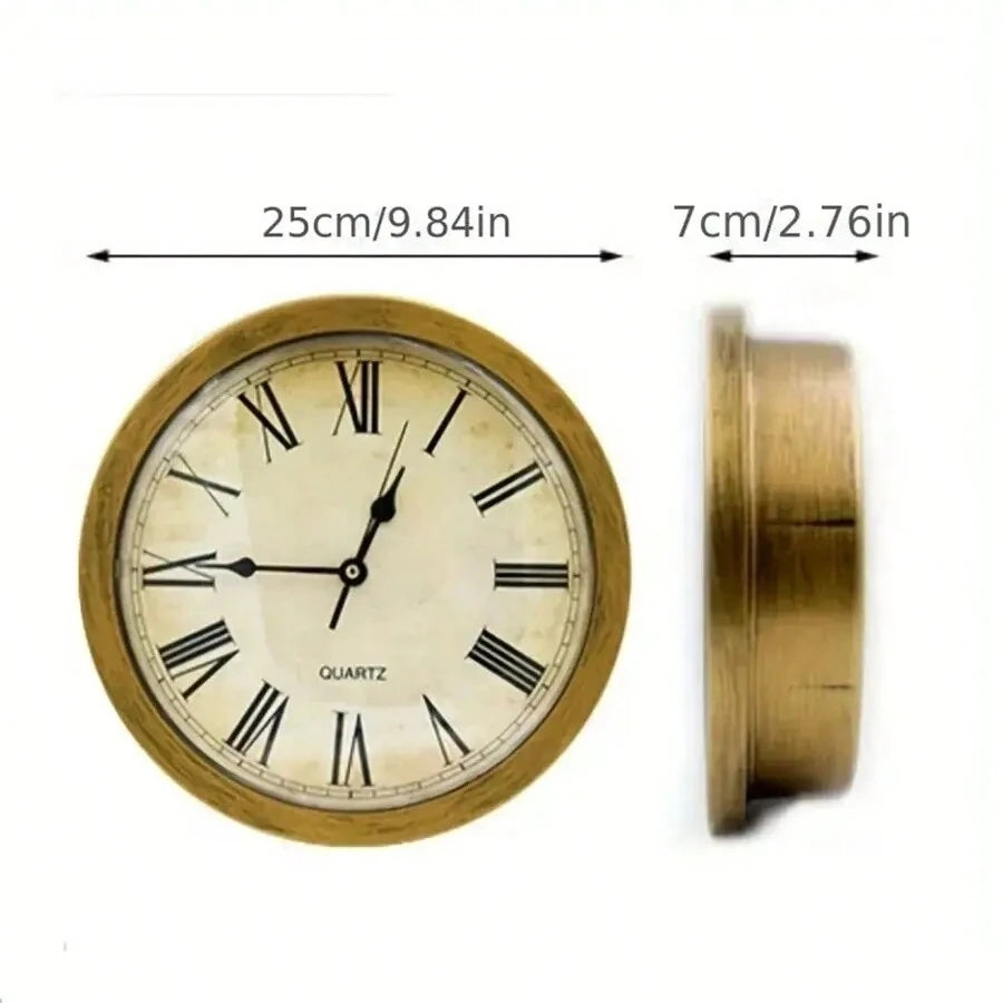 Wall Clock Safe Box Secret Stash Security Hidden Safe Lock