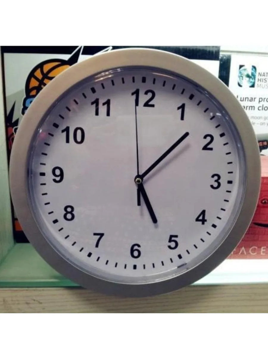 Wall Clock Safe Box Secret Stash Security Hidden Safe Lock