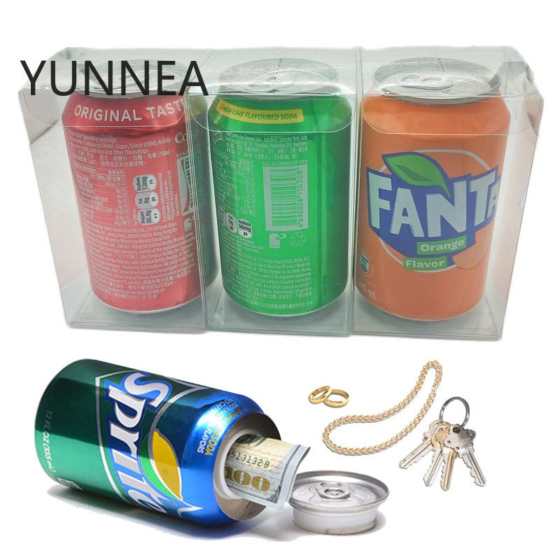 5 Colors Private Money Box Cola Fanta Can Secret Stash Container