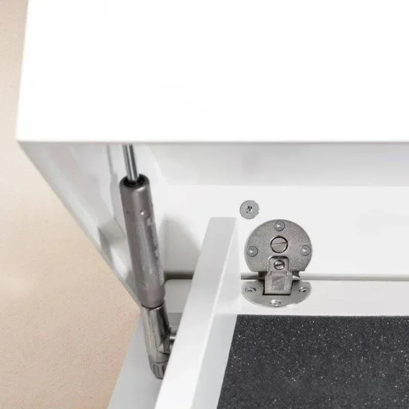 Hidden Flap Design Storage Shelf With Secret Compartment