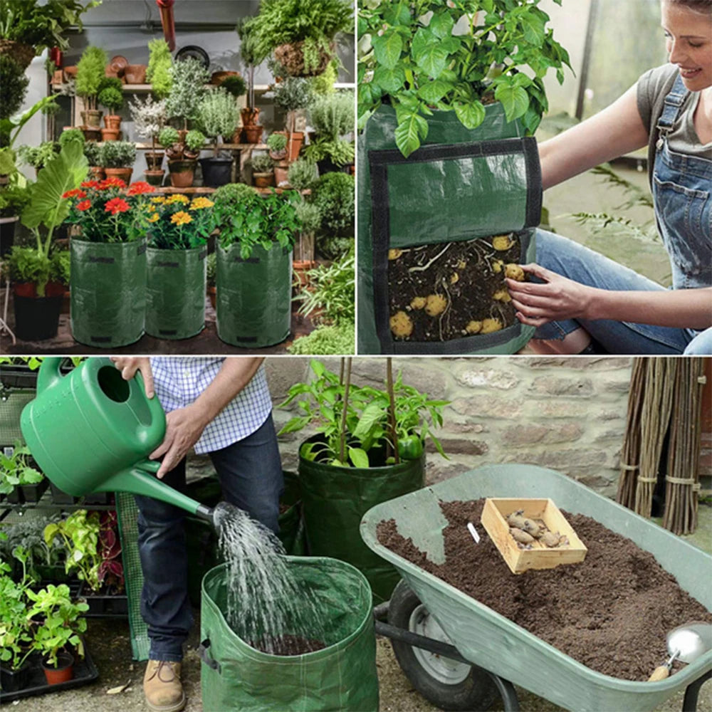 12 Gallons DIY Potato Planter Container Bag for Gardening