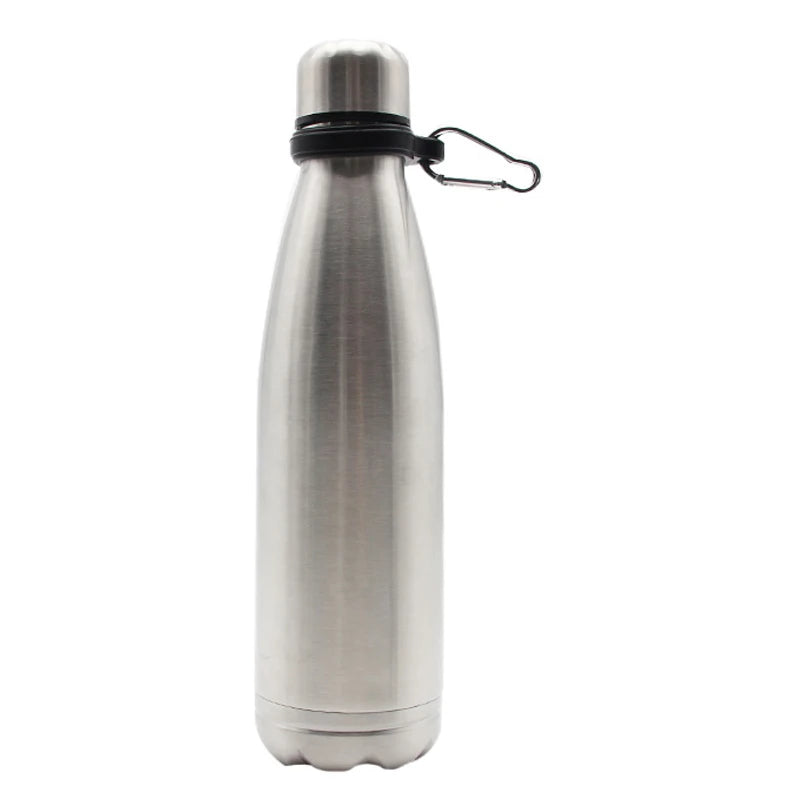 Stainless Steel Hidden Water Bottle Tumbler with Secret Compartment for Stash Safe