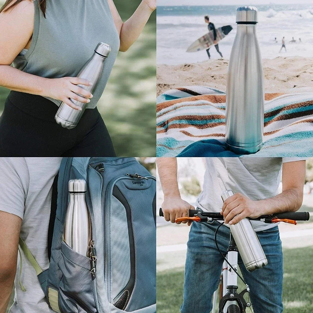 750ml Diversion Water Bottle with Secret Stash and Key Ring