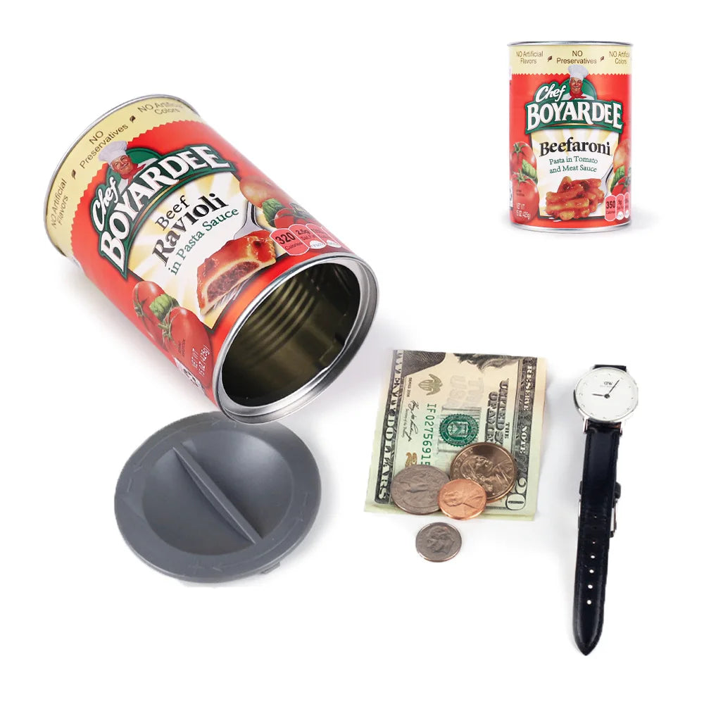 Hidden Safe Compartment Diversion Safe Food Cans Secret Stash Hiding Container