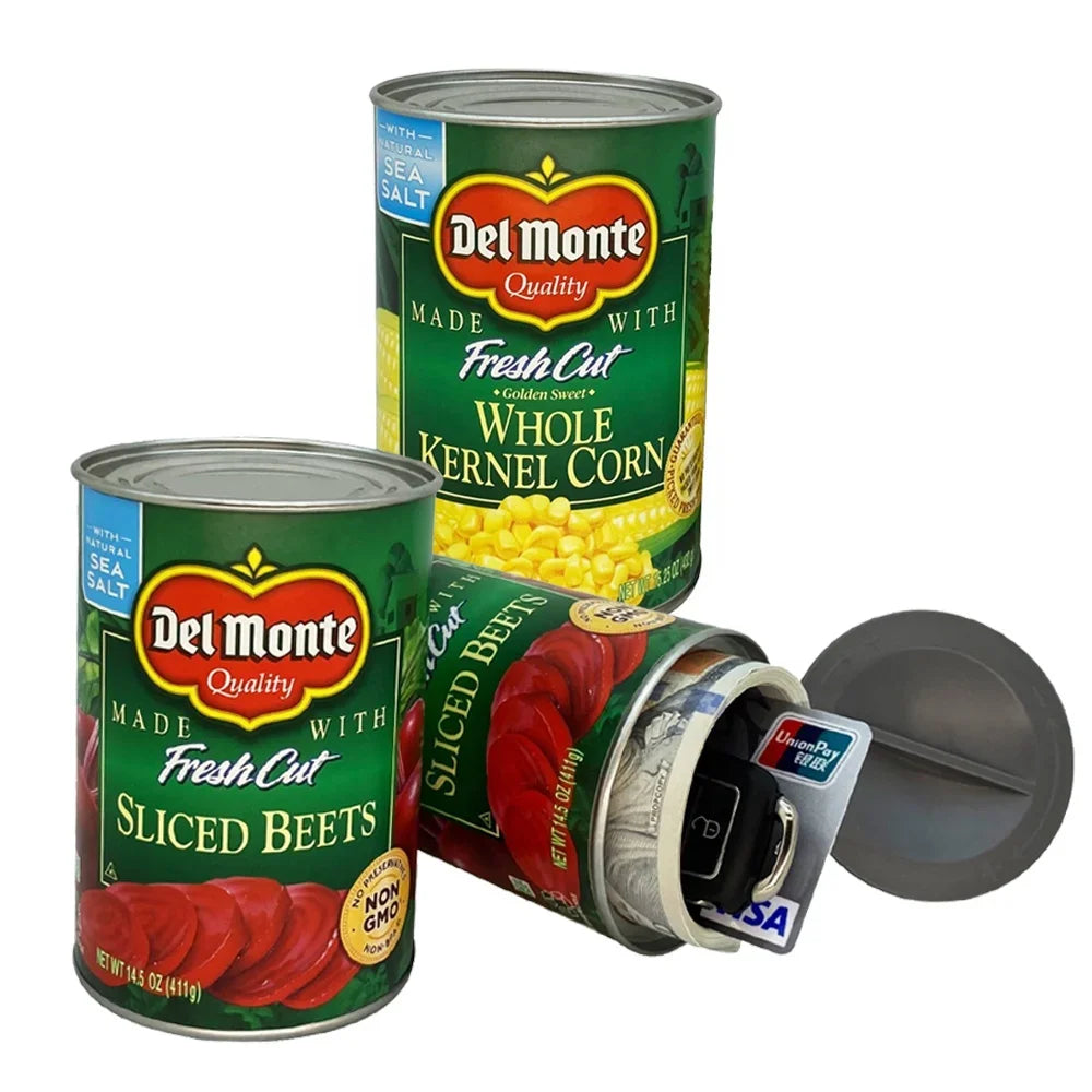 Hidden Safe Compartment Diversion Safe Food Cans Secret Stash