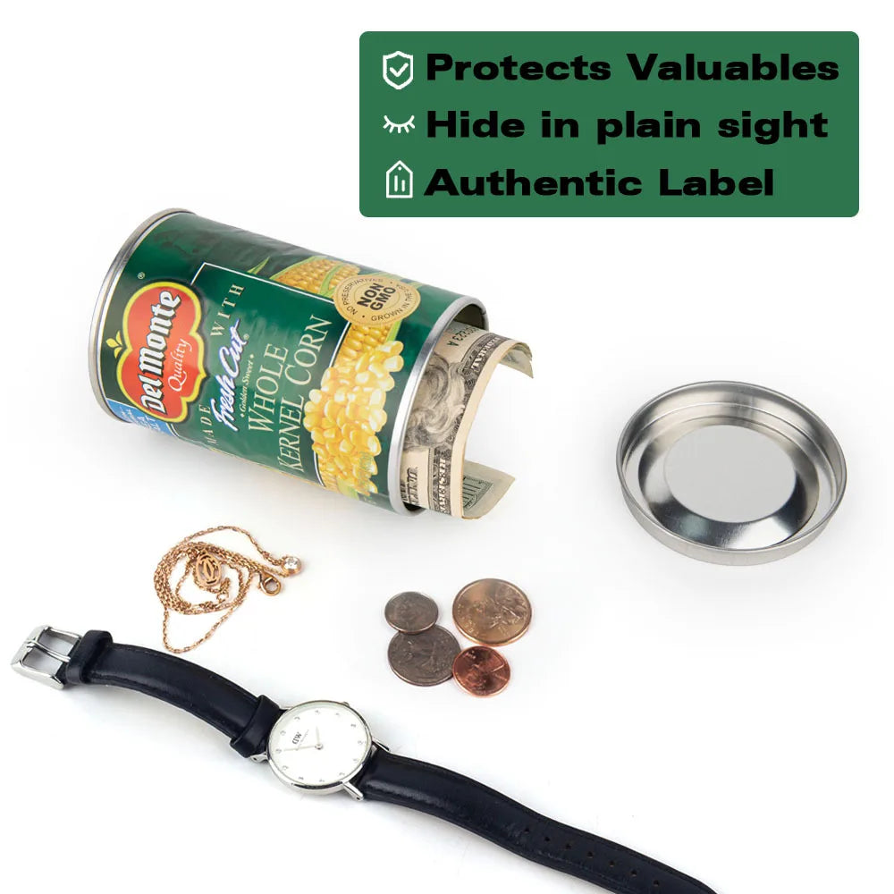Hidden Safe Compartment Diversion Safe Food Cans Secret Stash Hiding Container