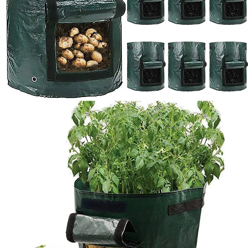 12 Gallons DIY Potato Planter Container Bag for Gardening