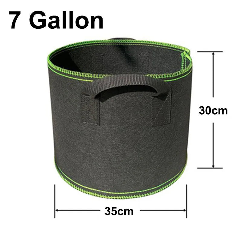 1 3 5 10 15 Gallon Garden Plant Flower Fabric Grow Pot