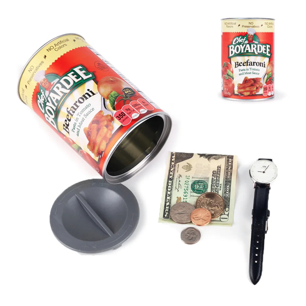 Hidden Safe Compartment Diversion Safe Food Cans Secret Stash