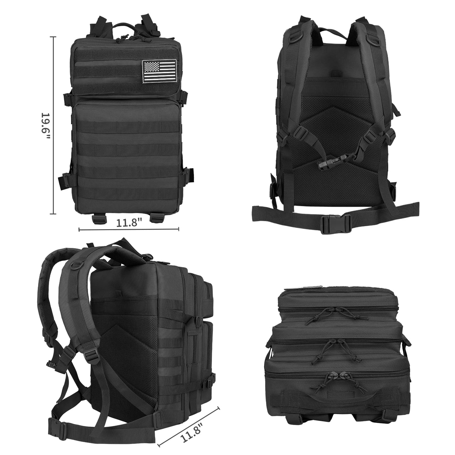 45L Waterproof Hunting Bags Rucksacks for Camping Hiking