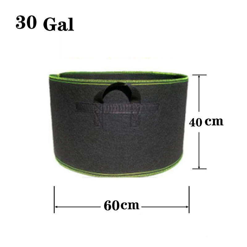 1 3 5 10 15 Gallon Garden Plant Flower Fabric Grow Pot