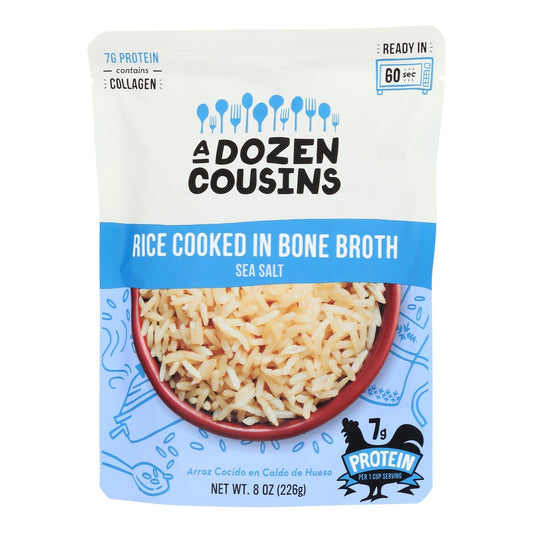 A Dozen Cousins - Rice Sea Salt Rte - Case Of 6 - 8 Oz - Inside The Bars