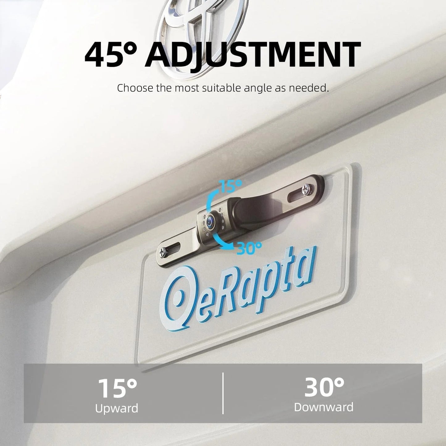 A43 4.3 Inch HD Backup Camera System IP69 Waterproof Cars Trucks - Inside The Bars