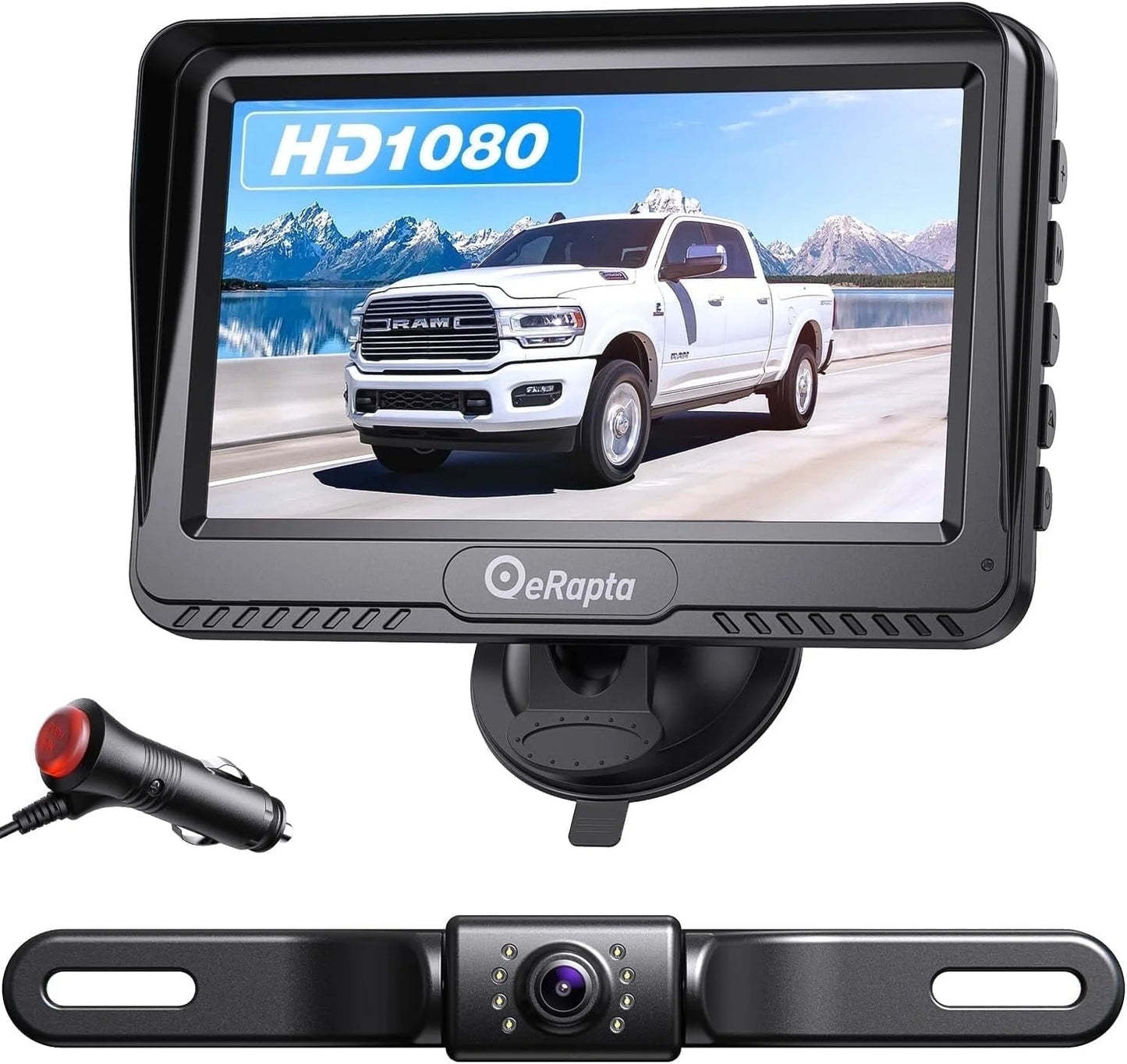 A43 4.3 Inch HD Backup Camera System IP69 Waterproof Cars Trucks - Inside The Bars