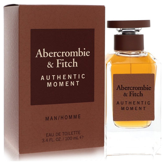 Abercrombie & Fitch Authentic Moment Eau De Toilette 3.4 oz - Inside The Bars
