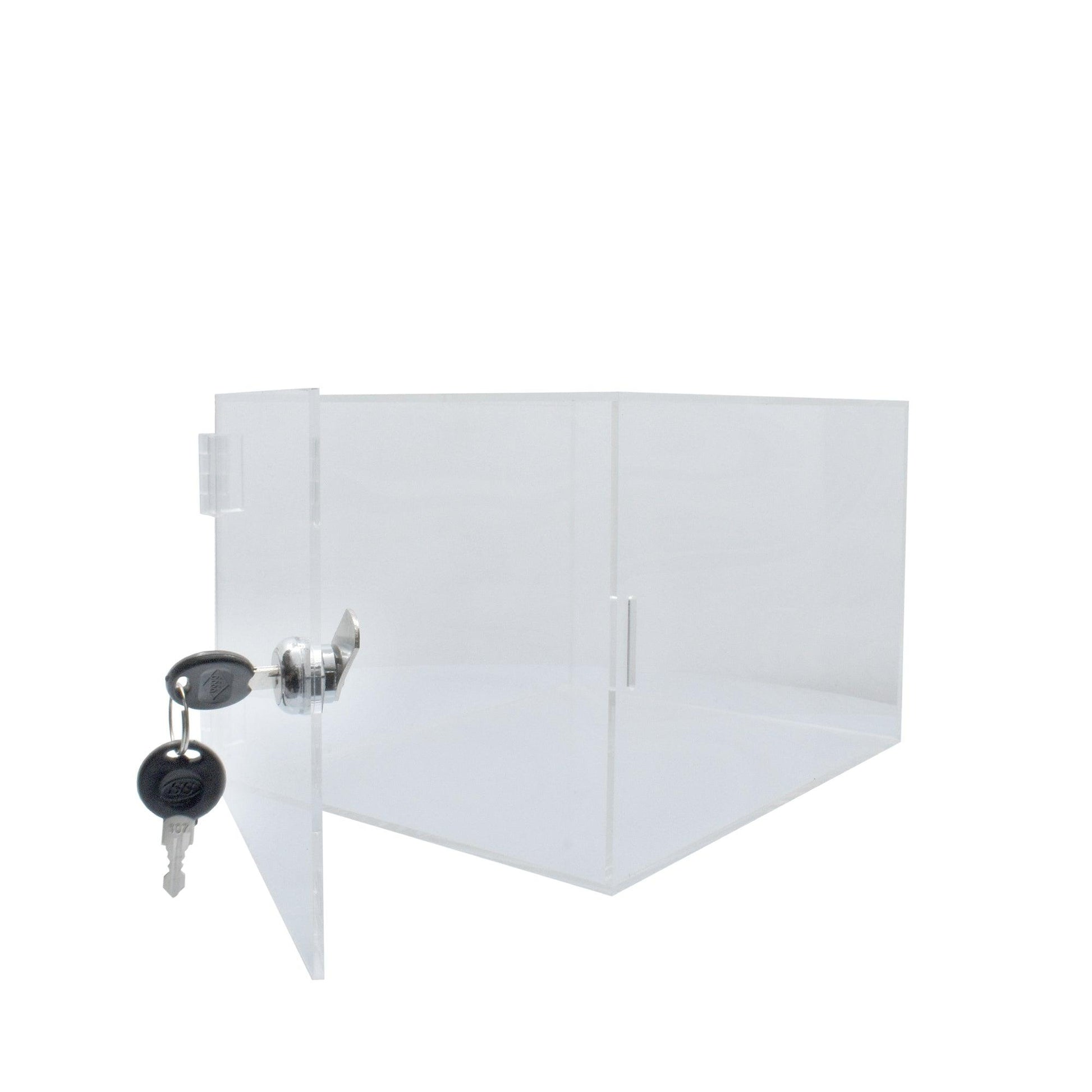 Acrylic Box Display w/Sign Holder - Inside The Bars