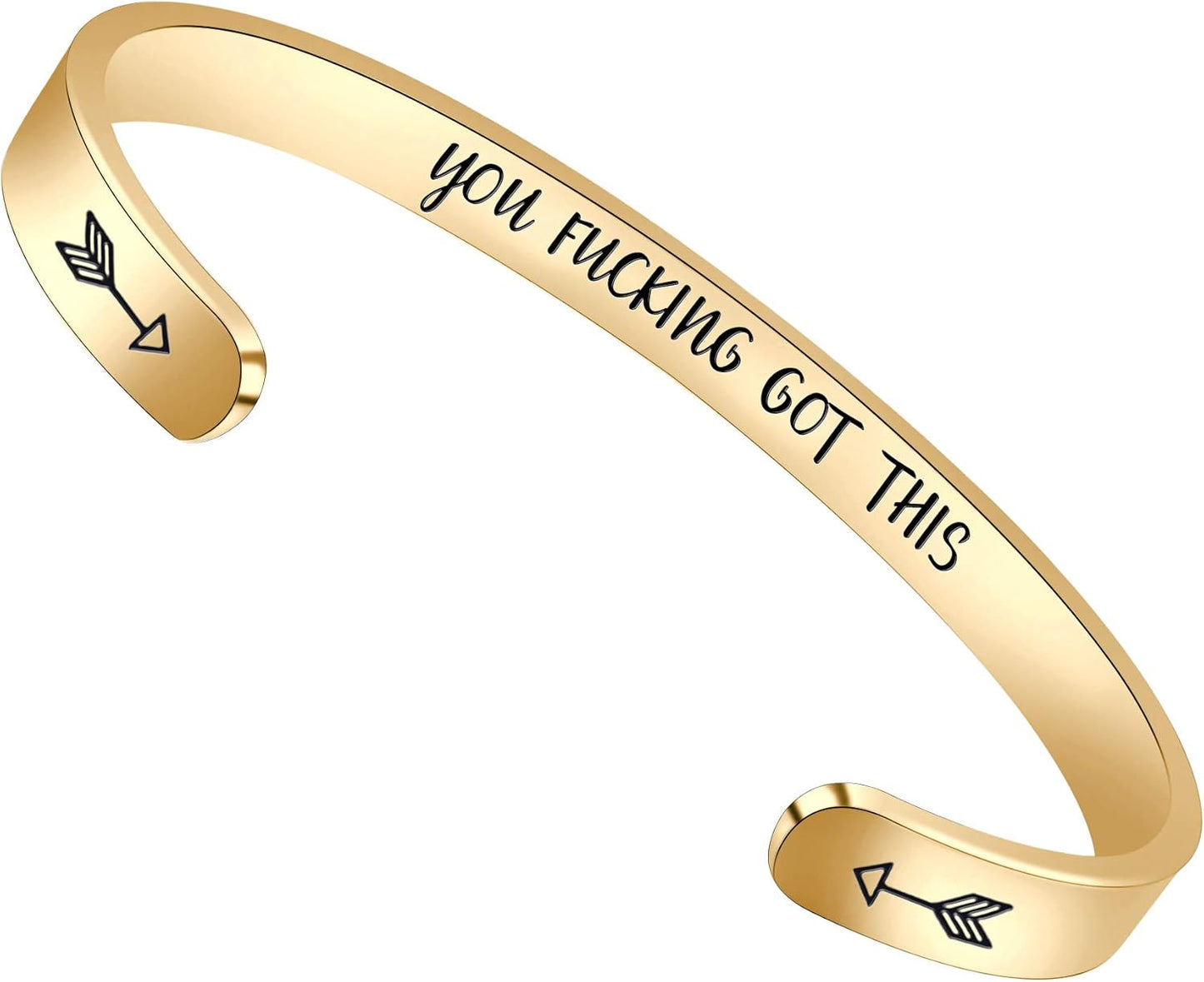 Btysun Inspirational Bracelets for Women - Thoughtful Gifts for Mother's Day, Graduation, and Birthdays - Personalized Cuff Bangles and Friendship Jewelry