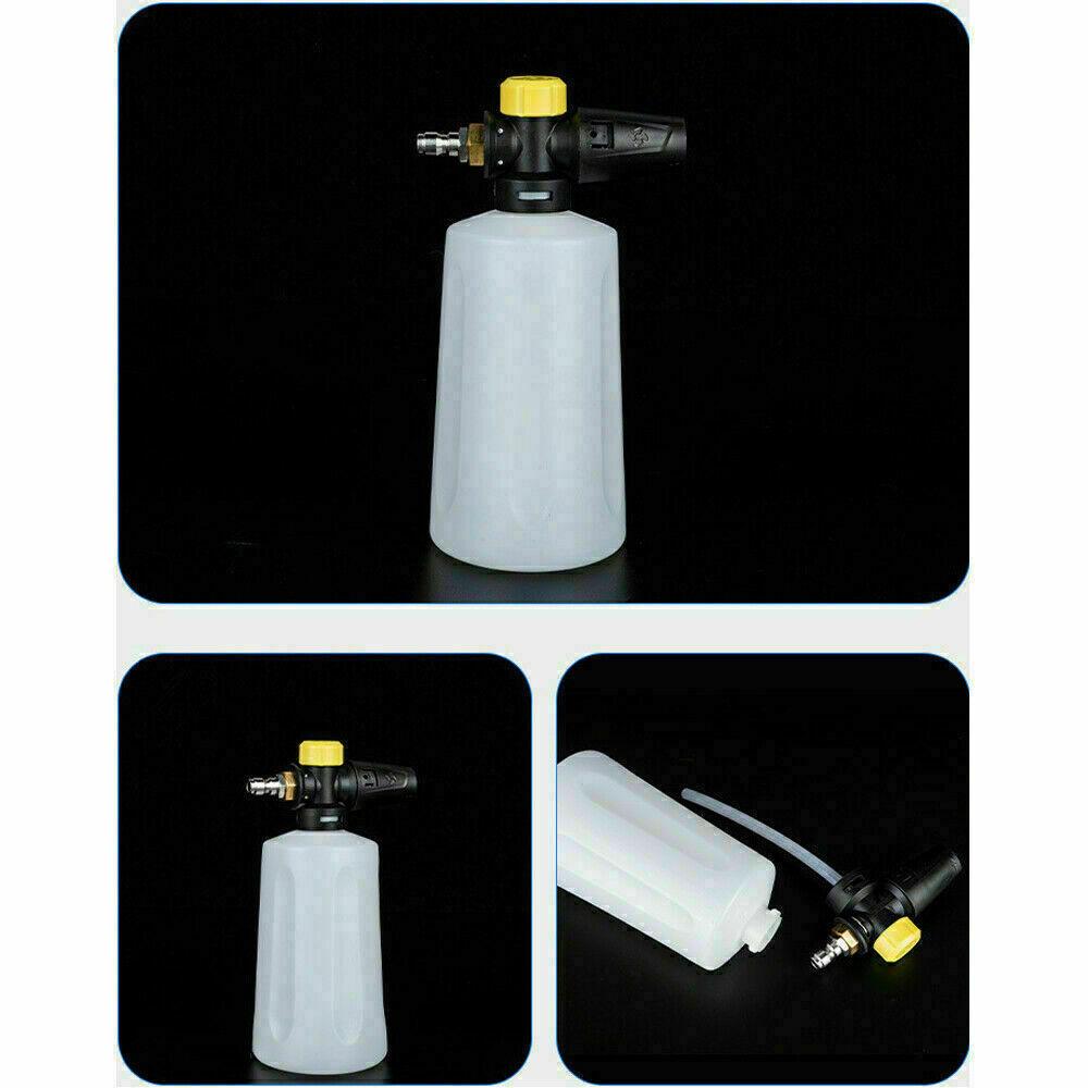 Adjustable 1/4 Inch Snow Foam Lance Pressure Washer Soap Cannon for Car Cleaning - Inside The Bars