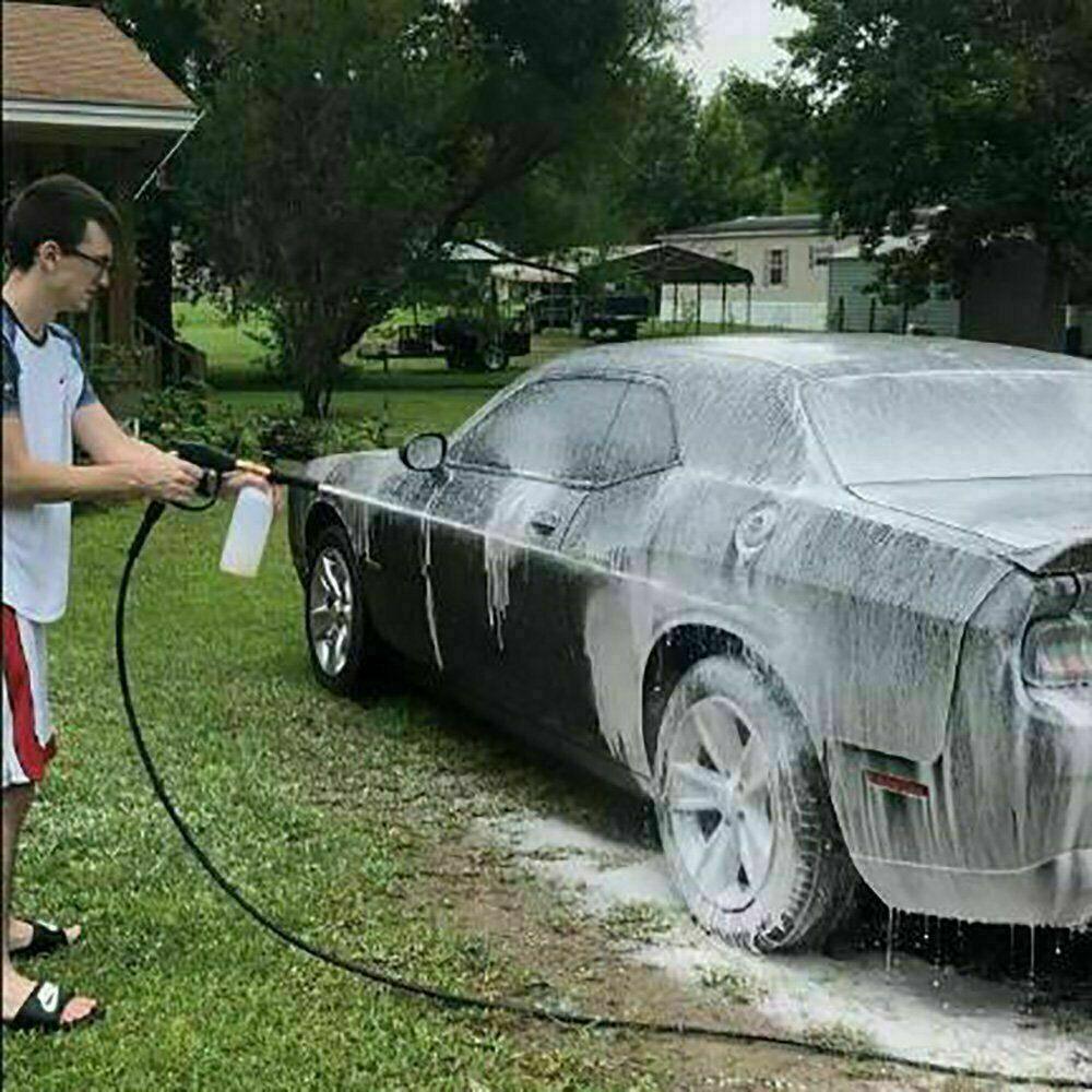 Adjustable 1/4 Inch Snow Foam Lance Pressure Washer Soap Cannon for Car Cleaning - Inside The Bars