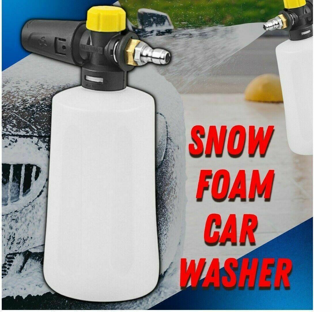 Adjustable 1/4 Inch Snow Foam Lance Pressure Washer Soap Cannon for Car Cleaning - Inside The Bars