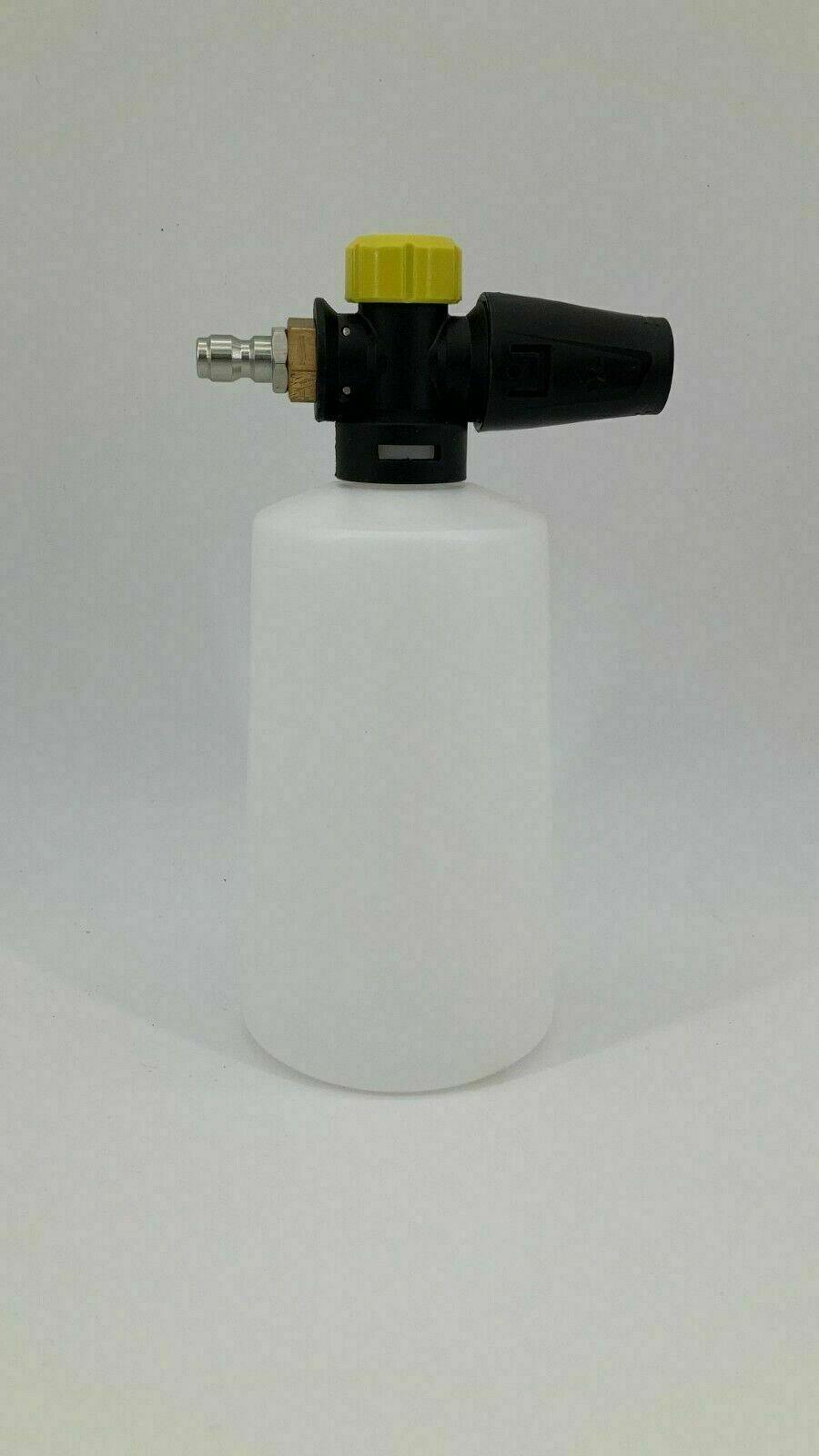 Adjustable 1/4 Inch Snow Foam Lance Pressure Washer Soap Cannon for Car Cleaning - Inside The Bars
