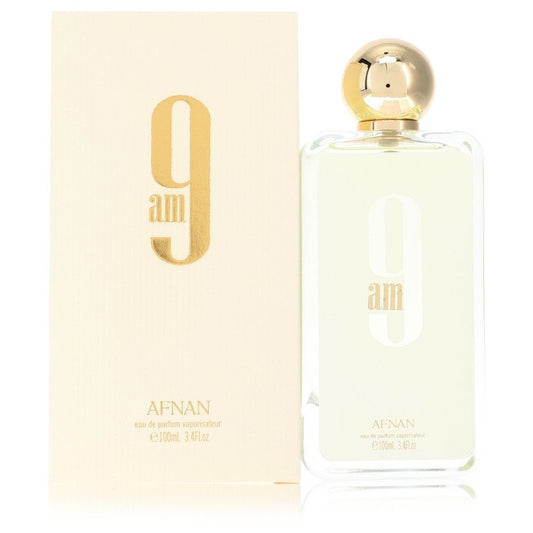 Afnan 9am by Afnan Eau De Parfum Spray 3.4 oz Men - Inside The Bars