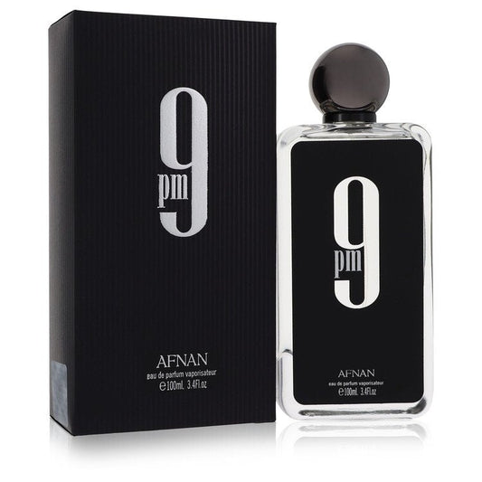 Afnan 9pm Eau De Parfum Spray Unisex 3.4 oz for Men - Inside The Bars