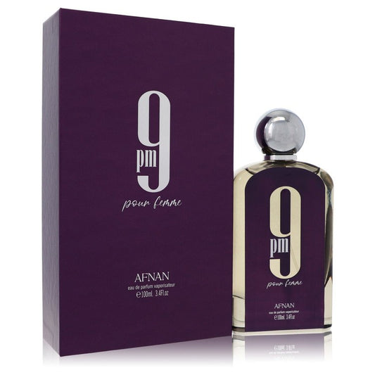 Afnan 9pm Pour Femme Eau De Parfum Spray 3.4 oz Women - Inside The Bars
