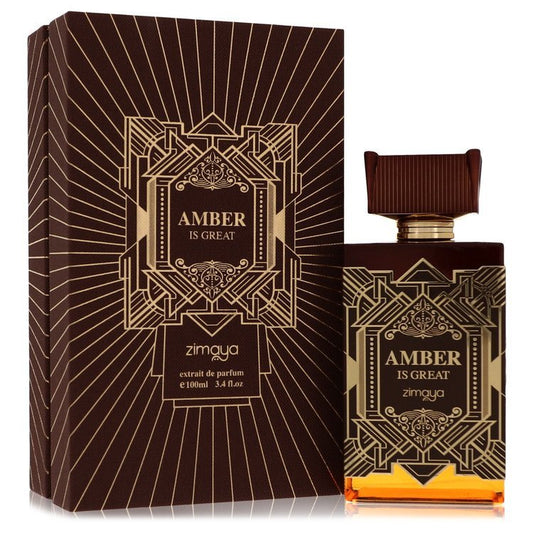 Afnan Amber Is Great By Afnan Extrait De Parfum 3.4 Oz - Inside The Bars