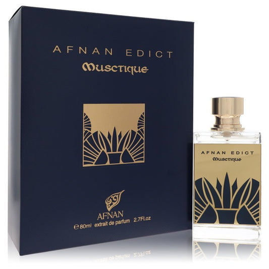 Afnan Edict Musctique Extrait De Parfum Spray 2.7 oz - Inside The Bars