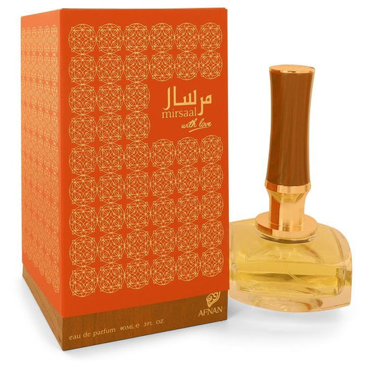 Afnan Mirsaal With Love by Afnan Eau De Parfum Spray 3 oz - Inside The Bars