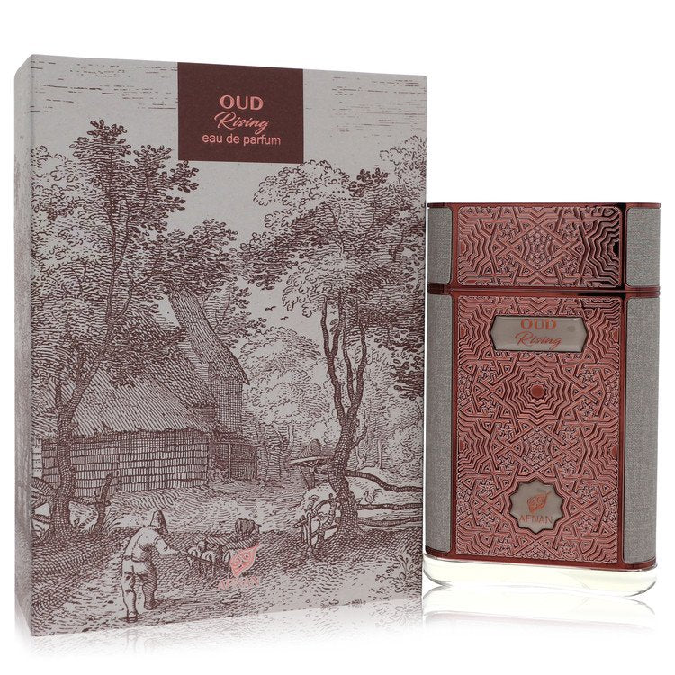 Afnan Oud Rising Eau De Parfum Spray 2.8 oz for Women - Inside The Bars