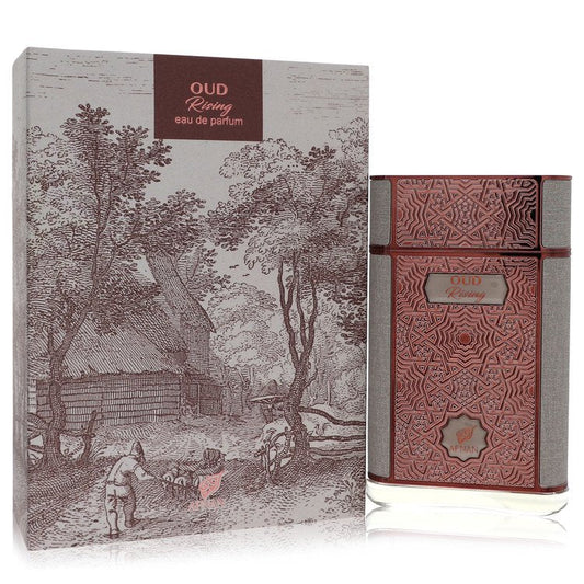 Afnan Oud Rising Eau De Parfum Spray 2.8 oz for Women - Inside The Bars