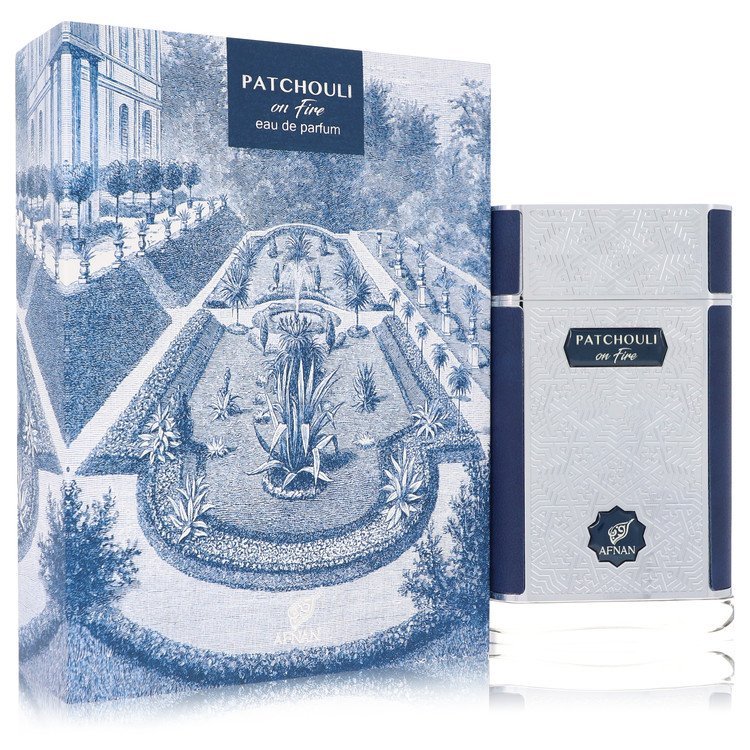 Afnan Patchouli On Fire Eau De Parfum Spray 2.7 oz Unisex - Inside The Bars