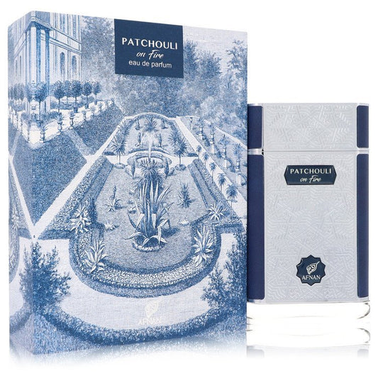 Afnan Patchouli On Fire Eau De Parfum Spray 2.7 oz Unisex - Inside The Bars