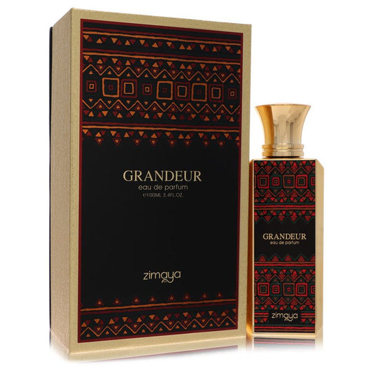 Afnan Zimaya Grandeur Eau De Parfum Spray 3.4 oz Unisex - Inside The Bars