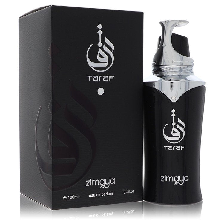 Afnan Zimaya Taraf Black Eau De Parfum 3.4 oz for Men - Inside The Bars