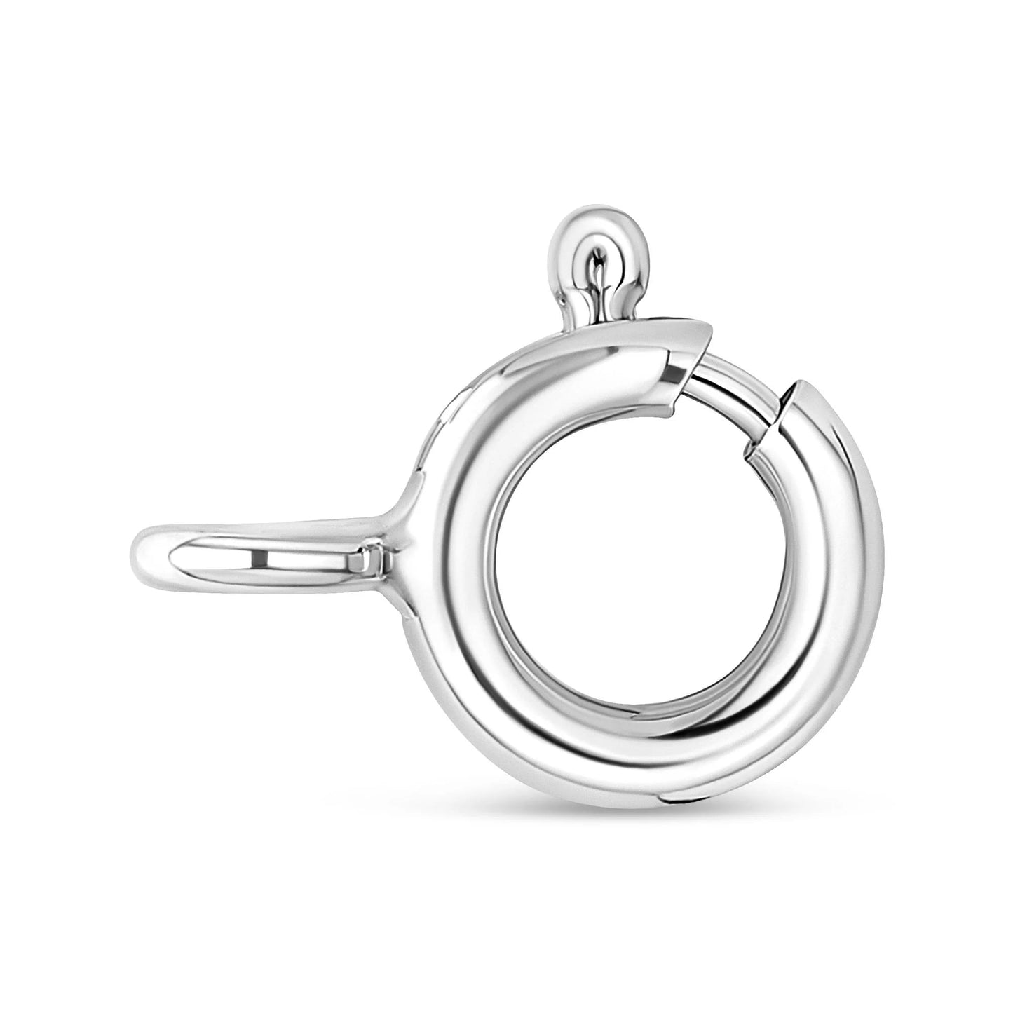 AGS Certified 14K White Gold 1/2 Cttw Diamond Pear Pendant Necklace - Inside The Bars