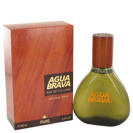 AGUA BRAVA by Antonio Puig Eau De Cologne for Men 100ml - Inside The Bars
