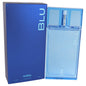 Ajmal Blu by Ajmal Eau De Parfum Spray 3 oz for Men - Inside The Bars