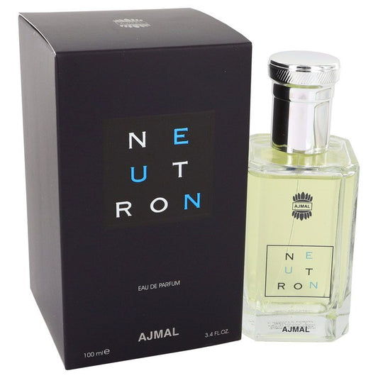 Ajmal Neutron by Ajmal Eau De Parfum Spray 3.4 oz Men - Inside The Bars