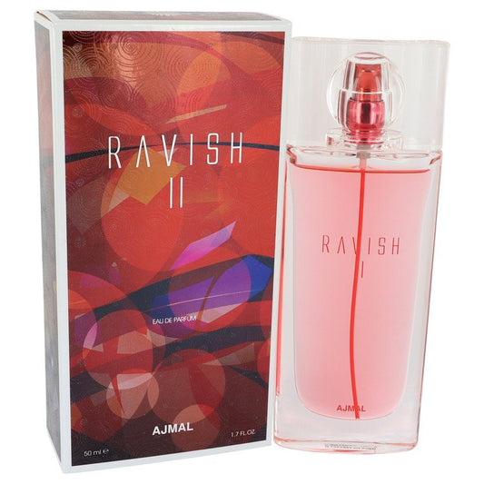 Ajmal Ravish II by Ajmal Eau De Parfum Spray 1.7 oz for Women - Inside The Bars