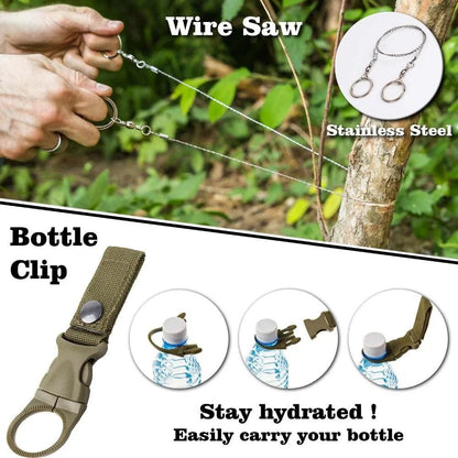All - in - One Adventure Survival Band - Inside The Bars